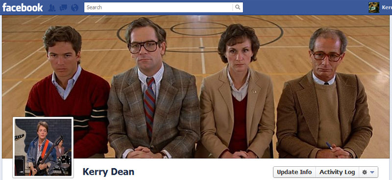 Facebook Timeline Cover Picture: Back To The Future (Pt 1)