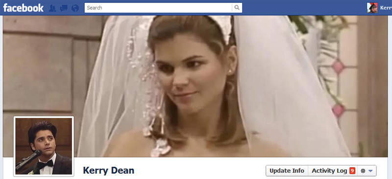 Facebook Timeline Cover Picture: Full House (The Wedding)