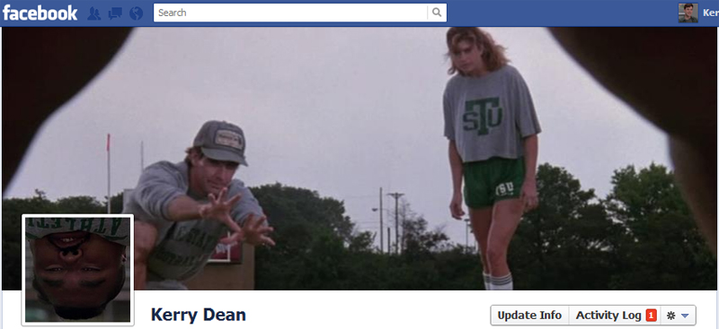 Facebook Timeline Cover Picture: Necessary Roughness (Kathy Ireland)