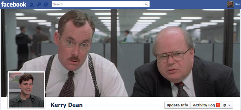 Facebook Timeline Cover Picture: Office Space (The Bobs)