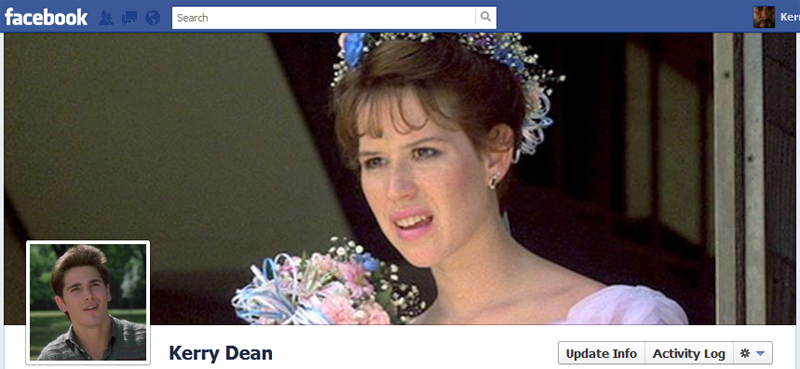 Facebook Timeline Cover Picture: Sixteen Candles