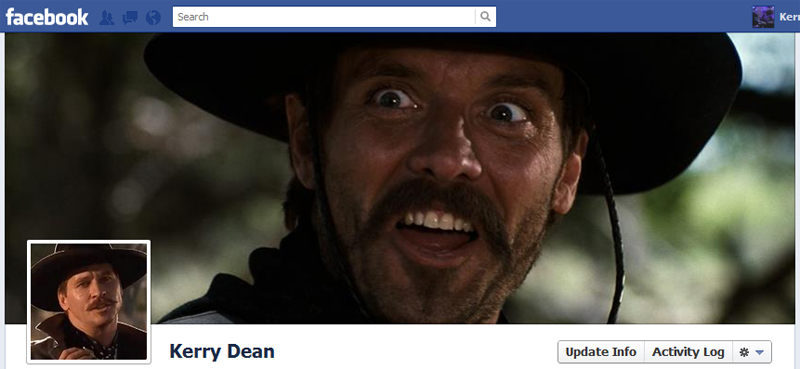 Facebook Timeline Cover Picture: Tombstone