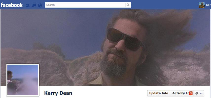 Facebook Timeline Cover Picture: The Big Lebowski